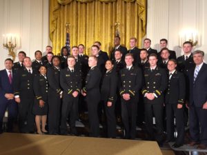 2016 Cyber Ops Majors at the White House